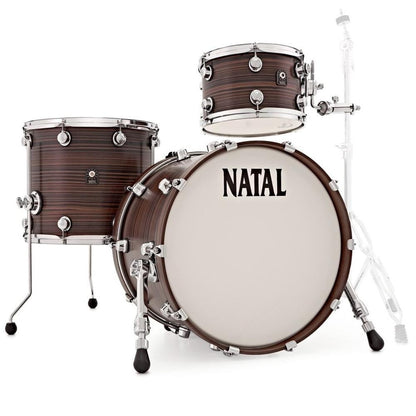 natal acoustic drum kits natal cafe racer series tj traditional jazz 3 piece shell pack acoustic drum kit    