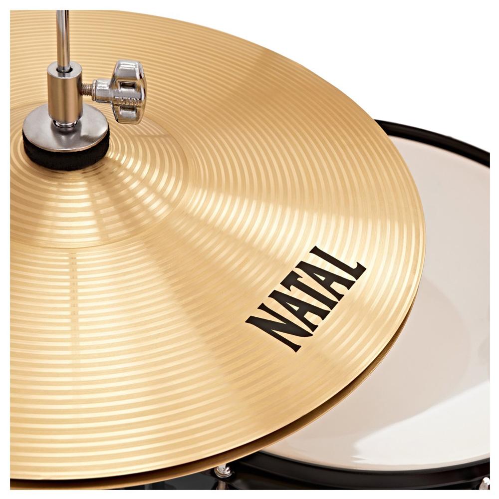 Natal Acoustic Drum Kits Natal K-EVB-F20 Evolution Fusion 5-Piece Acoustic Drum Kit with Hardware & Cymbals