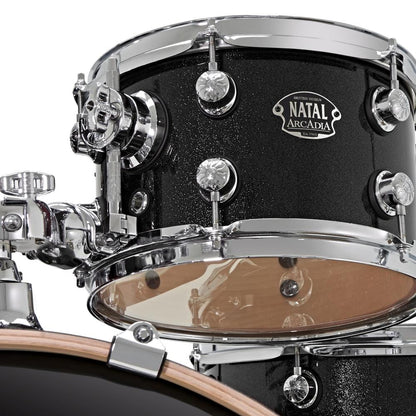 natal acoustic drum kits natal kar-f20 arcadia series fusion 20 5-piece shell pack acoustic drum kit with hardware & stands    