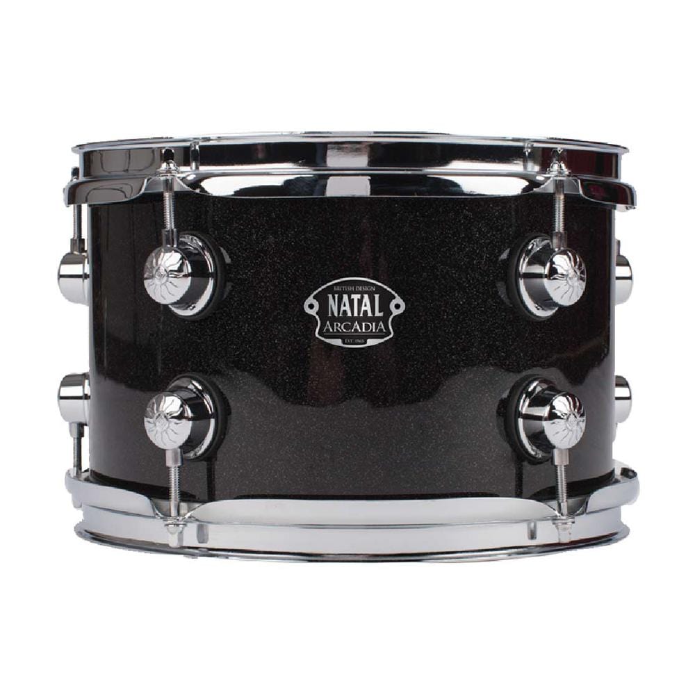 natal acoustic drum kits natal kar-uf22 arcadia series us fusion 5-piece shell pack acoustic drum kit with hardware & stands    #color_black-sparkle