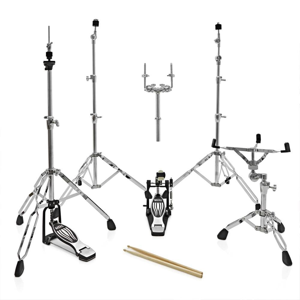 natal acoustic drum kits natal kar-uf22 arcadia series us fusion 5-piece shell pack acoustic drum kit with hardware & stands    