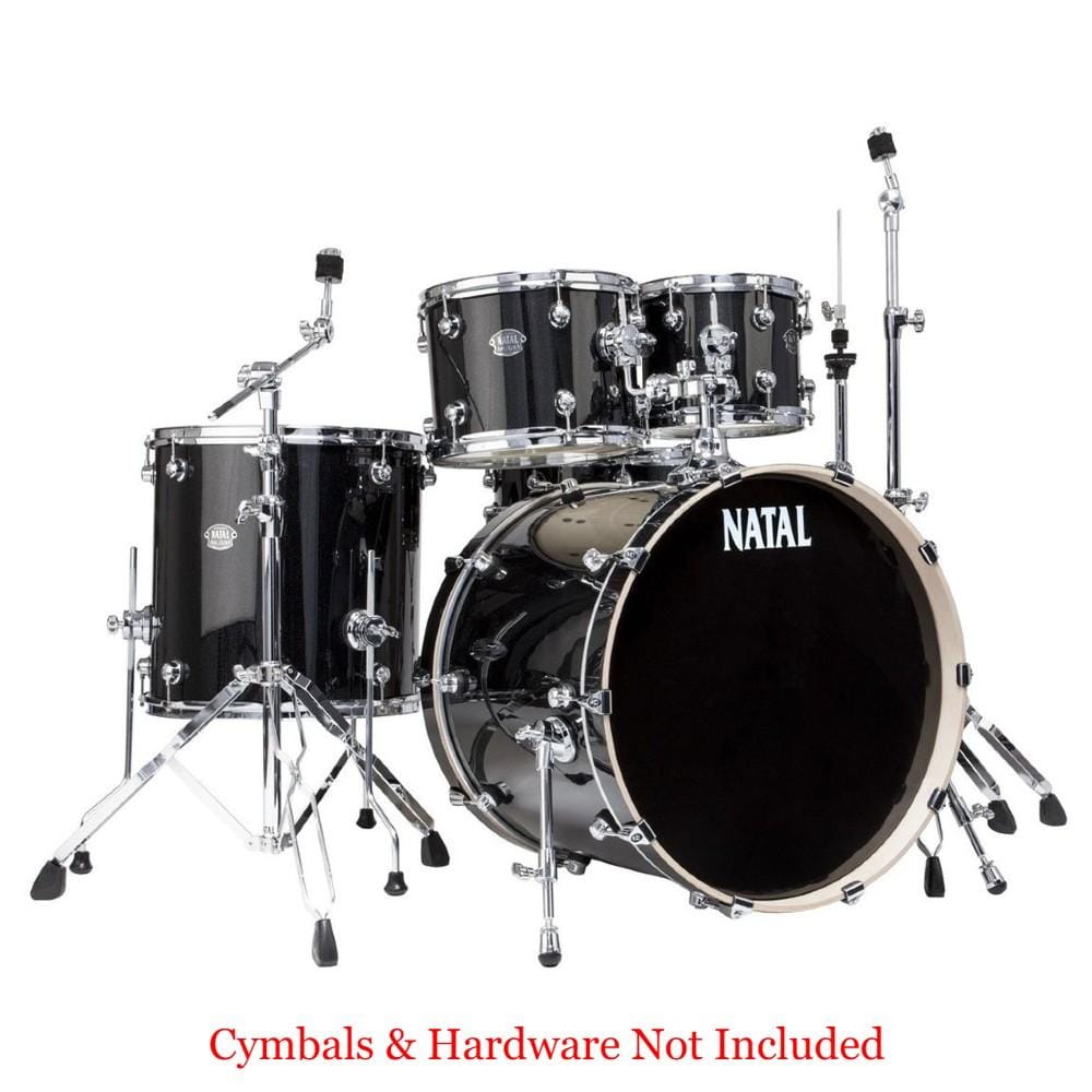 natal acoustic drum kits natal karb-uf22 arcadia birch 5-piece shell pack acoustic drum kit without hardware & cymbals   