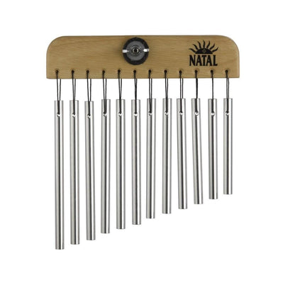 Natal Bar Chimes 12 Bar Natal BC Bar Chimes- Natural Aluminium