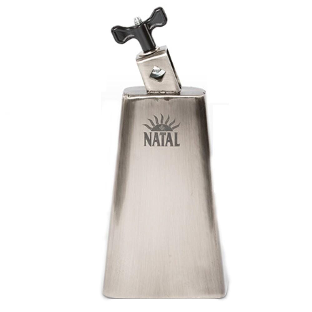 natal cowbells 6.5 inch natal nstc spirit cowbell- black nickel   #size_6.5-inch