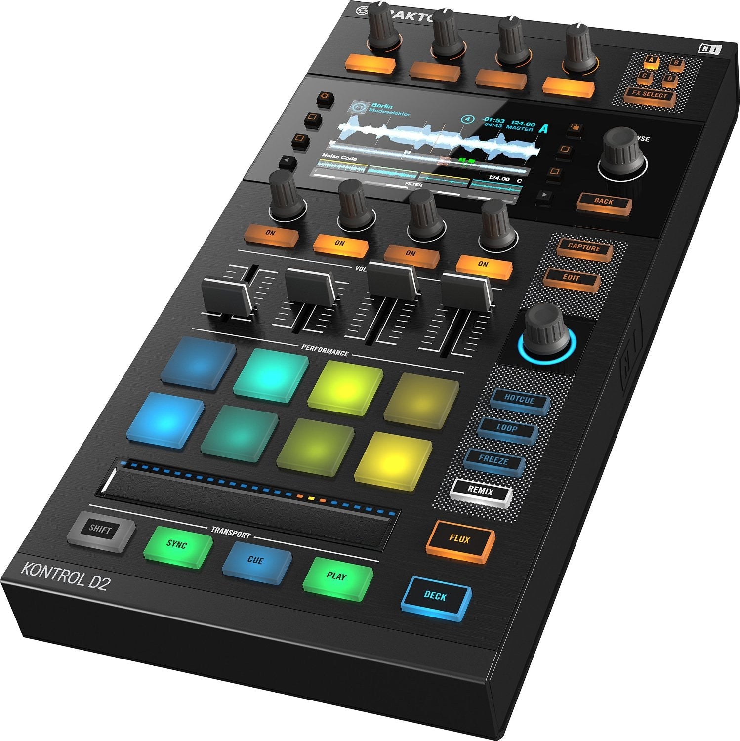 Native Instruments DJ Controller Interfaces Native Instruments Traktor Kontrol D2 DJ Controller