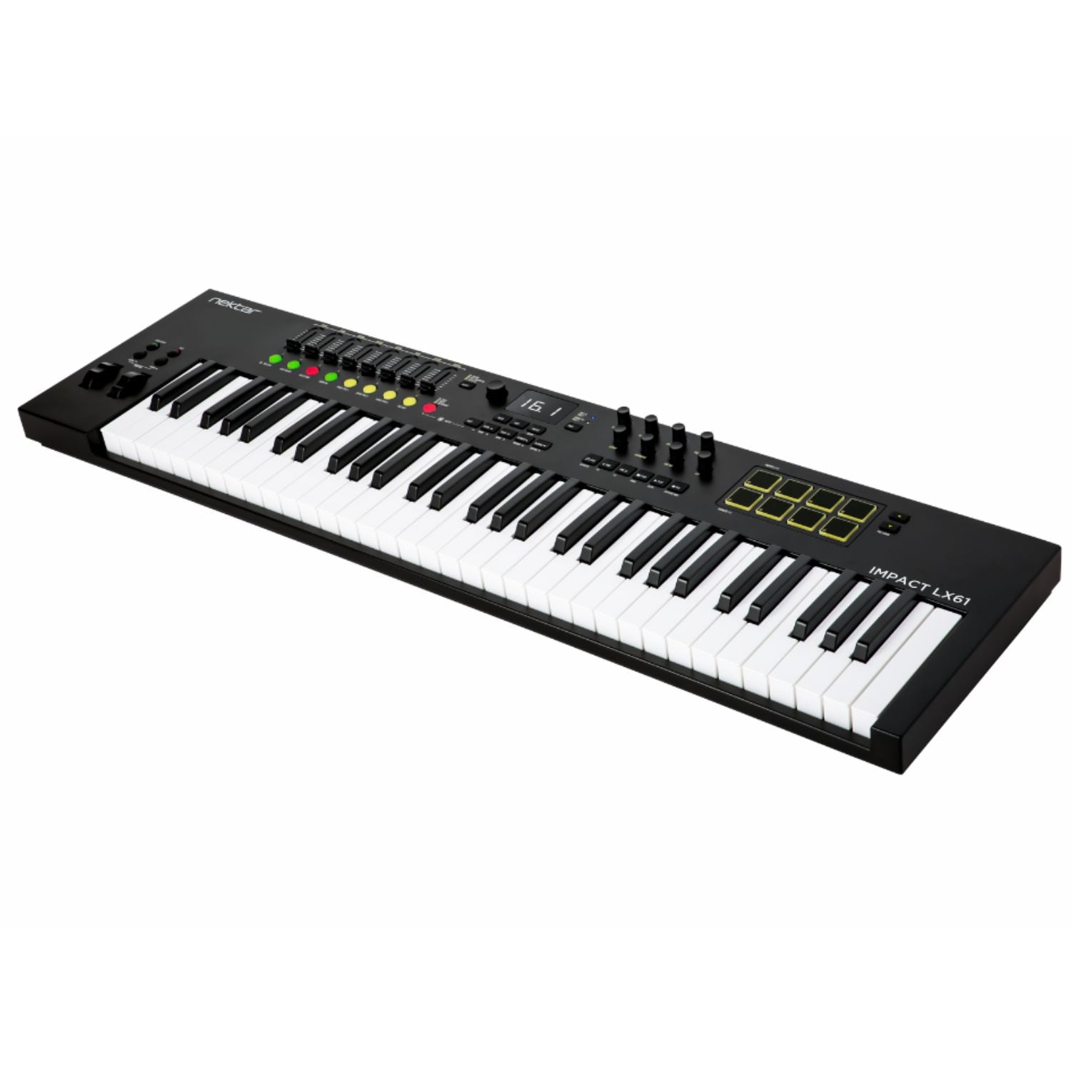 Nektar Midi Keyboards Nektar Impact LX61 61-key MIDI Controller Keyboard #title_impact-lx61-mk3