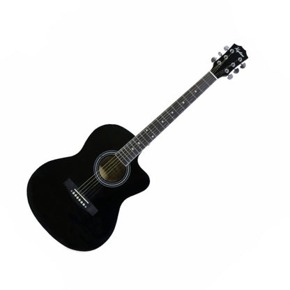 neptune acoustic guitars gloss black neptune nag39 39 inch 6 string acoustic guitar      