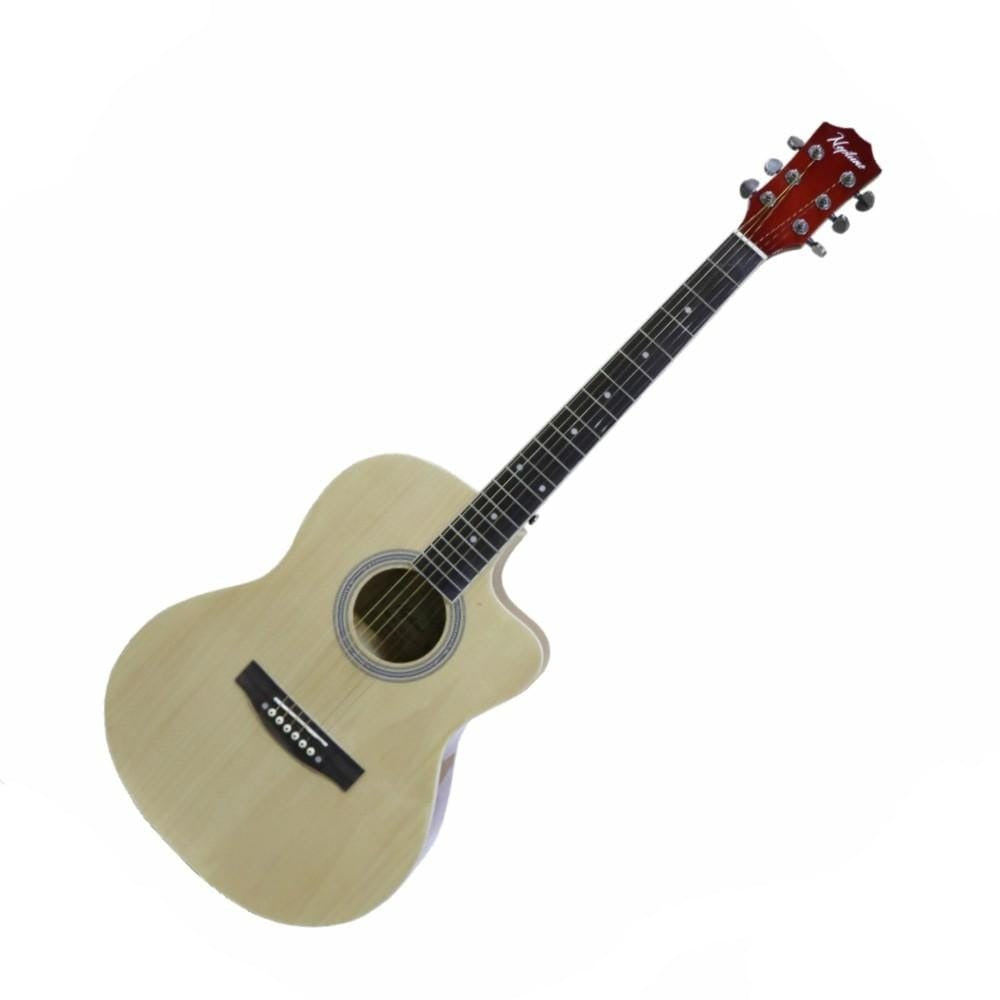 neptune acoustic guitars gloss natural neptune nag39 39 inch 6 string acoustic guitar      #color_gloss-natural