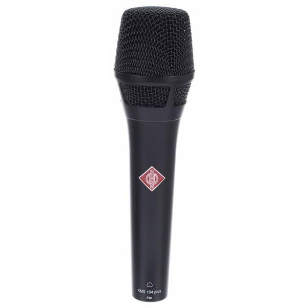 neumann condenser microphones neumann kms 104 bk plus condenser microphone - black