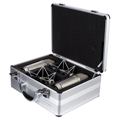 neumann condenser microphones neumann u87 ai large diaphragm condenser microphone stereo set 