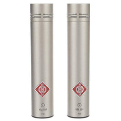 Neumann Condenser Microphones Nickel Neumann KM184 Condenser Microphones Stereo Set