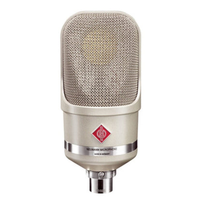 neumann condenser microphones nickel neumann tlm 107 studio set large-diaphragm multipattern condenser microphone with shockmount 