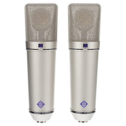 neumann condenser microphones nickel neumann u87 ai large diaphragm condenser microphone stereo set 