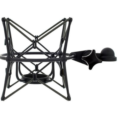 Neumann Shock Mounts Black Neumann EA170 Elastic Microphone Shock Mount