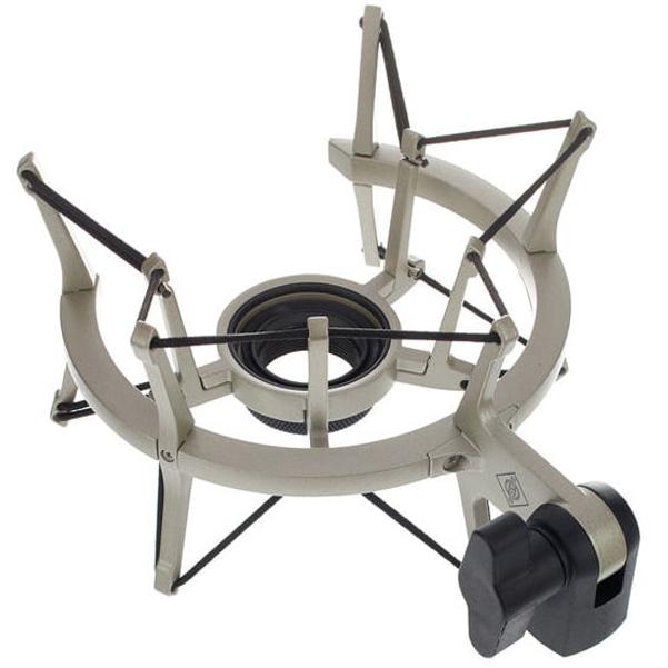 Neumann Shock Mounts Nickel Neumann EA 4 Elastic Shock Mount