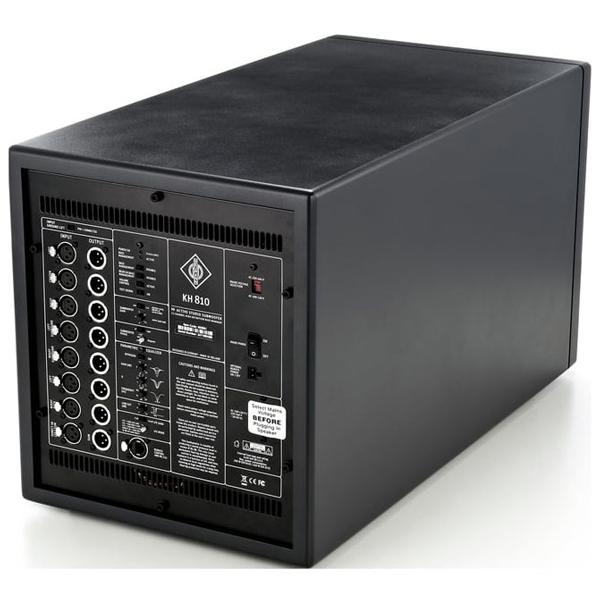 neumann subwoofers neumann kh 810 active studio subwoofer