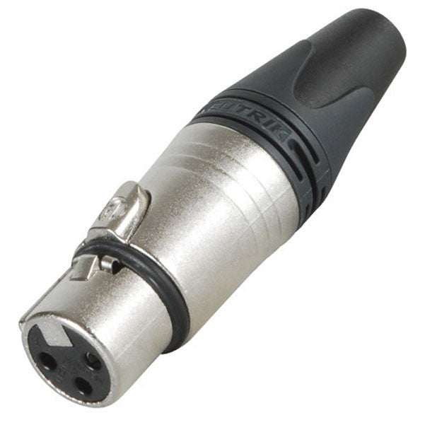 Neutrik Cables and Connectors Neutrik NC3FXX Female XLR Connector Nickel