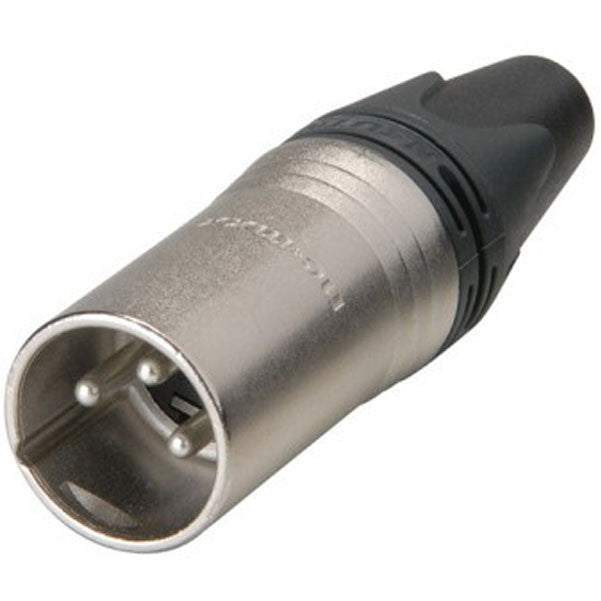 Neutrik Cables and Connectors Neutrik NC3MXX Male XLR Connector Nickel
