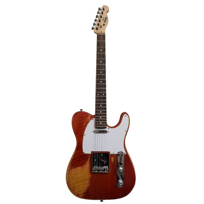 newen electric guitars red wood newen guitars relic tl 6 string electric guitar 