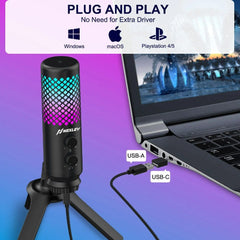 Nexlev Condenser Microphones NexLev CM-22 Chronicle Series Gaming RGB Condenser Microphone