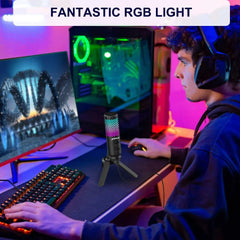 Nexlev Condenser Microphones NexLev CM-22 Chronicle Series Gaming RGB Condenser Microphone