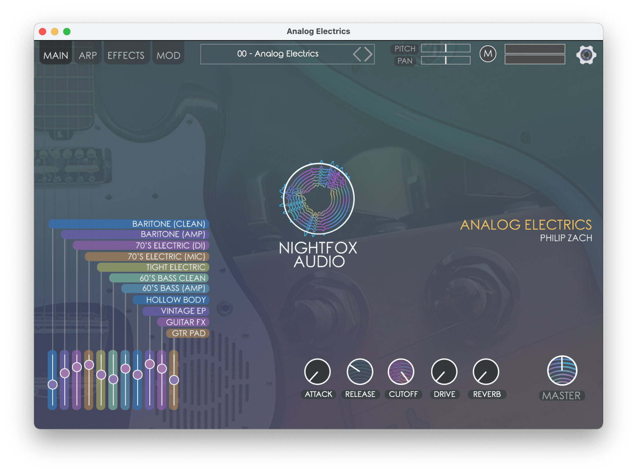 NIGHTFOX_AUDIO Virtual Instruments Nightfox Analog Electrics: Analog Synthesizer Bundle – Professional Audio Software & Plugin