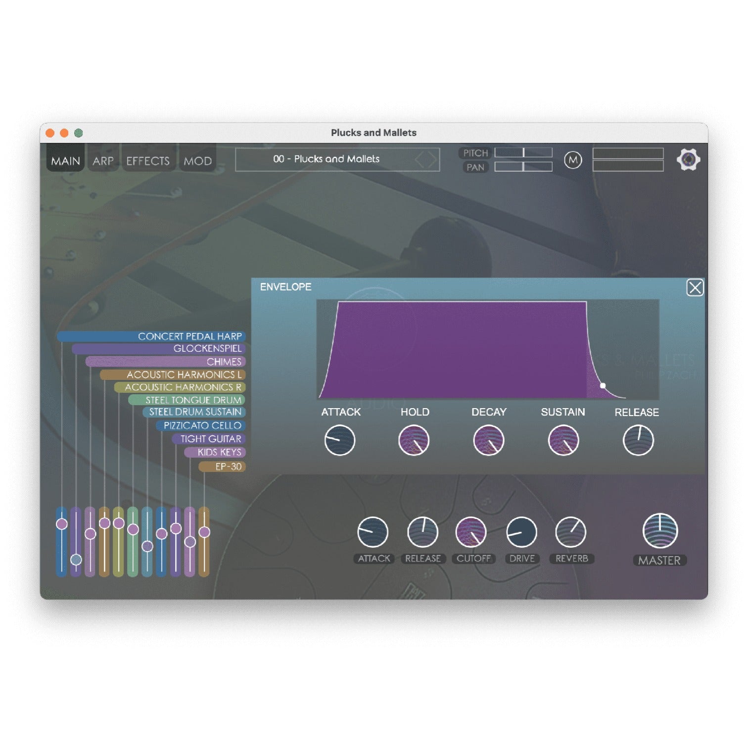 NIGHTFOX_AUDIO Virtual Instruments Nightfox Audio Plucks and Mallets Virtual Instrument – Professional Audio Software & Plugin