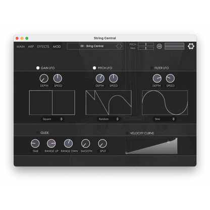 NIGHTFOX_AUDIO Virtual Instruments Nightfox Audio String Central Strings and Piano Layers Plug-In