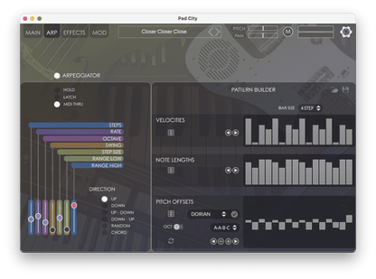 NIGHTFOX_AUDIO Virtual Instruments Nightfox Pad City: Pad Instrument Collection – Professional Audio Software & Plugin