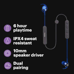 Noise In-Ear Neckband Headphones Noise Tune Sport 2 In-Ear Wireless Neckband Headphones
