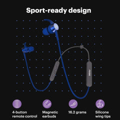 Noise In-Ear Neckband Headphones Noise Tune Sport 2 In-Ear Wireless Neckband Headphones