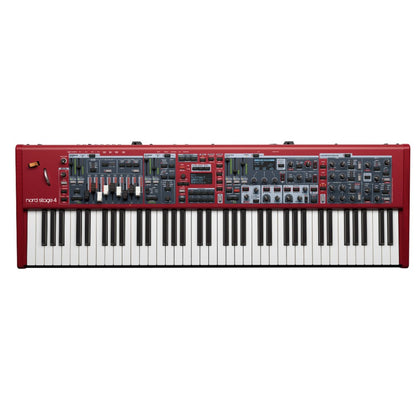 Nord Digital Pianos 73-Keys Nord Stage 4 Stage Piano with Fully Weighted Triple Sensor Keybed 