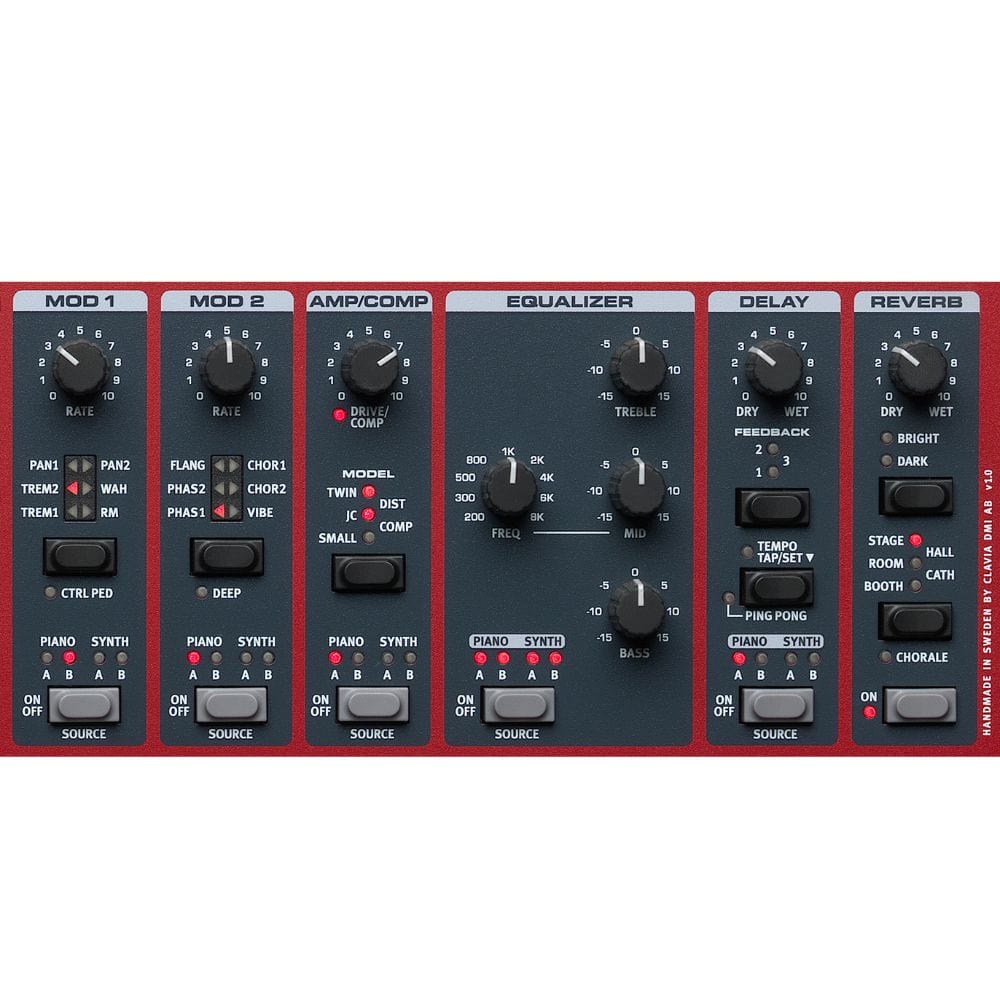 Nord Digital Pianos Nord Piano 5 Triple Sensor Keybed with Grand Weighted Action Digital Piano