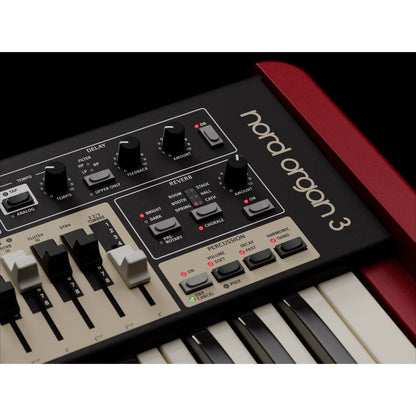 Nord Synthesizers Nord Organ3 61 Key Dual Combo Keyboard