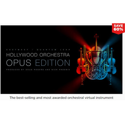 EastWest Hollywood Orchestra Opus Edition Diamond Orchestral Sample Library Bundle