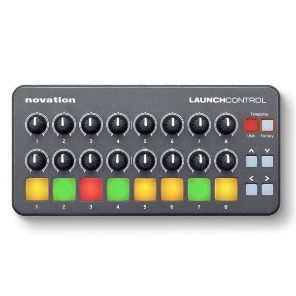 Novation DJ Controller Interfaces Novation Launch Control Portable USB Midi Controller