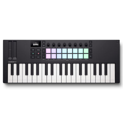 Novation Midi Keyboards 37 Keys / MK4 / Black Novation Launchkey Mini 37 MK4 USB Midi Controller Keyboard 