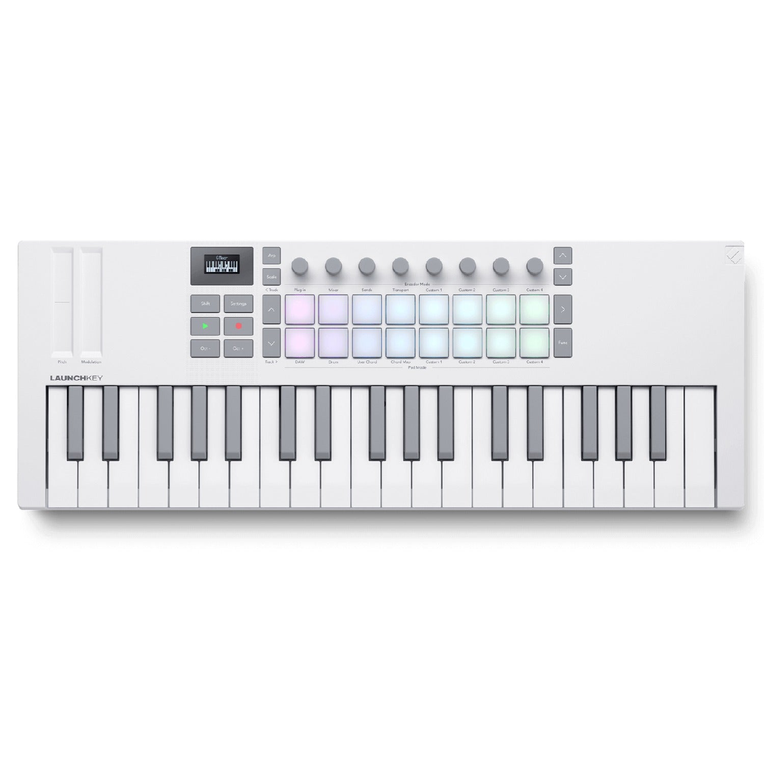 Novation Midi Keyboards 37 Keys / MK4 / White Novation Launchkey Mini 37 MK4 USB Midi Controller Keyboard #size_37-keys,version_mk4,color_white
