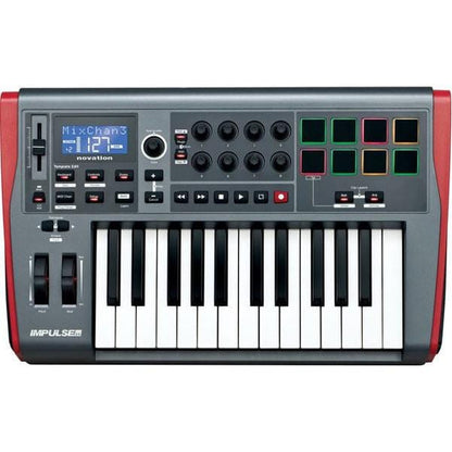 Novation Midi Keyboards Novation Impulse 25 Midi Keyboard