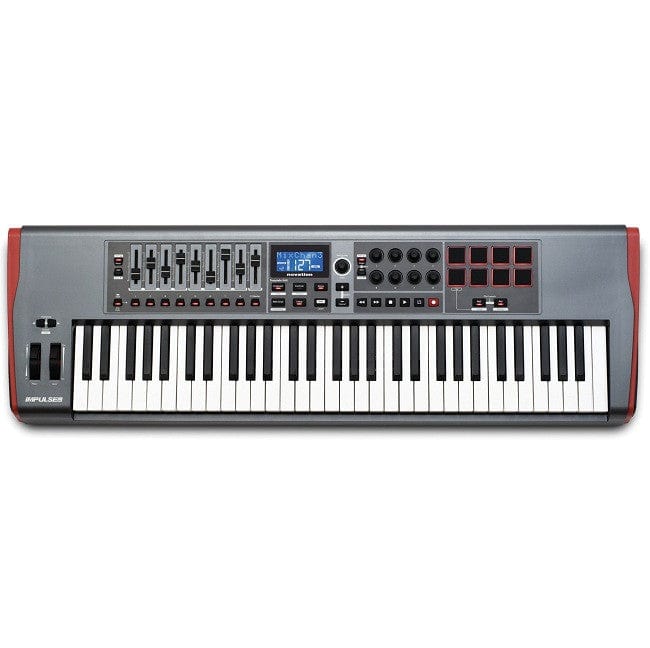 Novation Midi Keyboards Novation Impulse 61 USB Midi Keyboard - 61 Keys