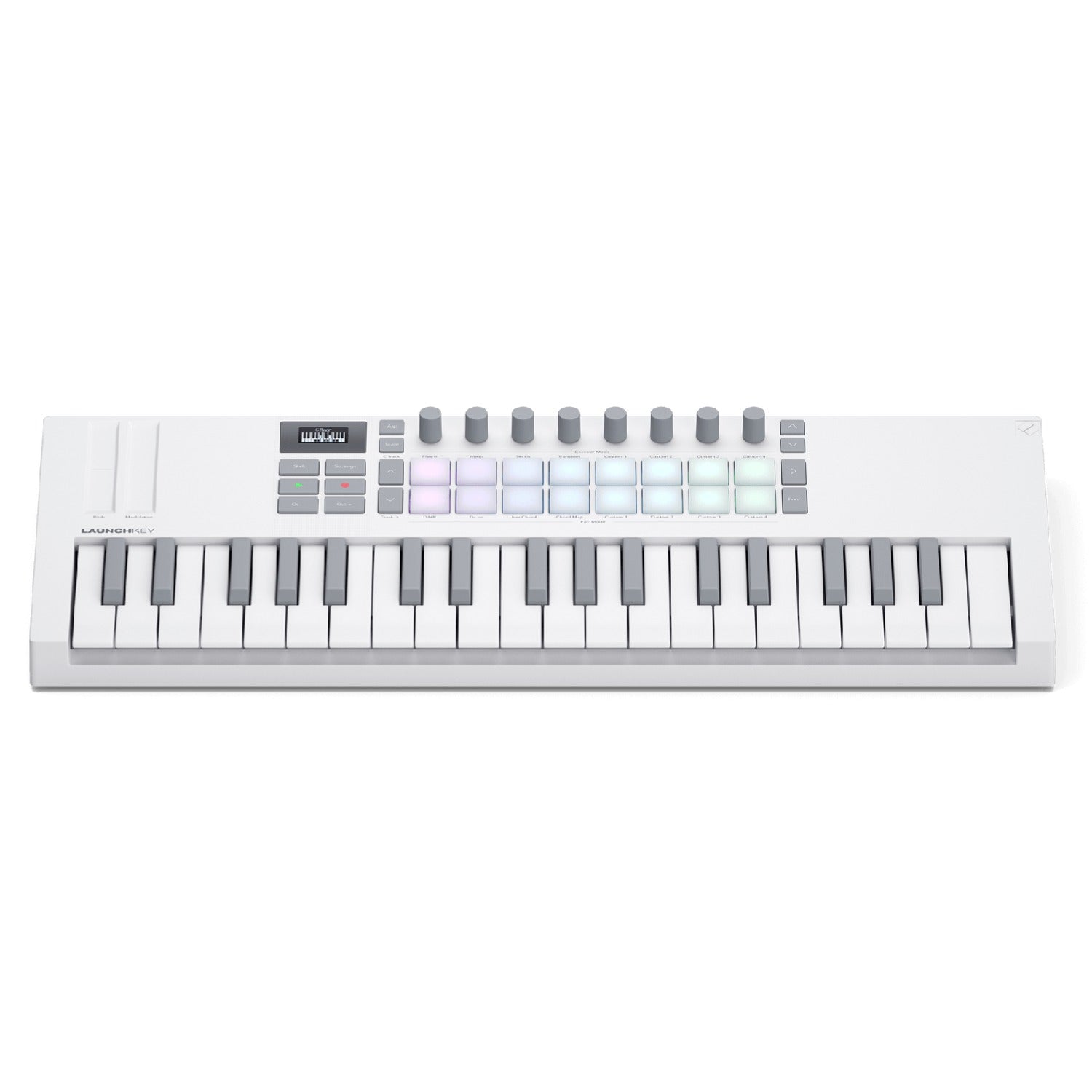 Novation Midi Keyboards Novation Launchkey Mini 37 MK4 USB Midi Controller Keyboard #size_37-keys,version_mk4,color_white