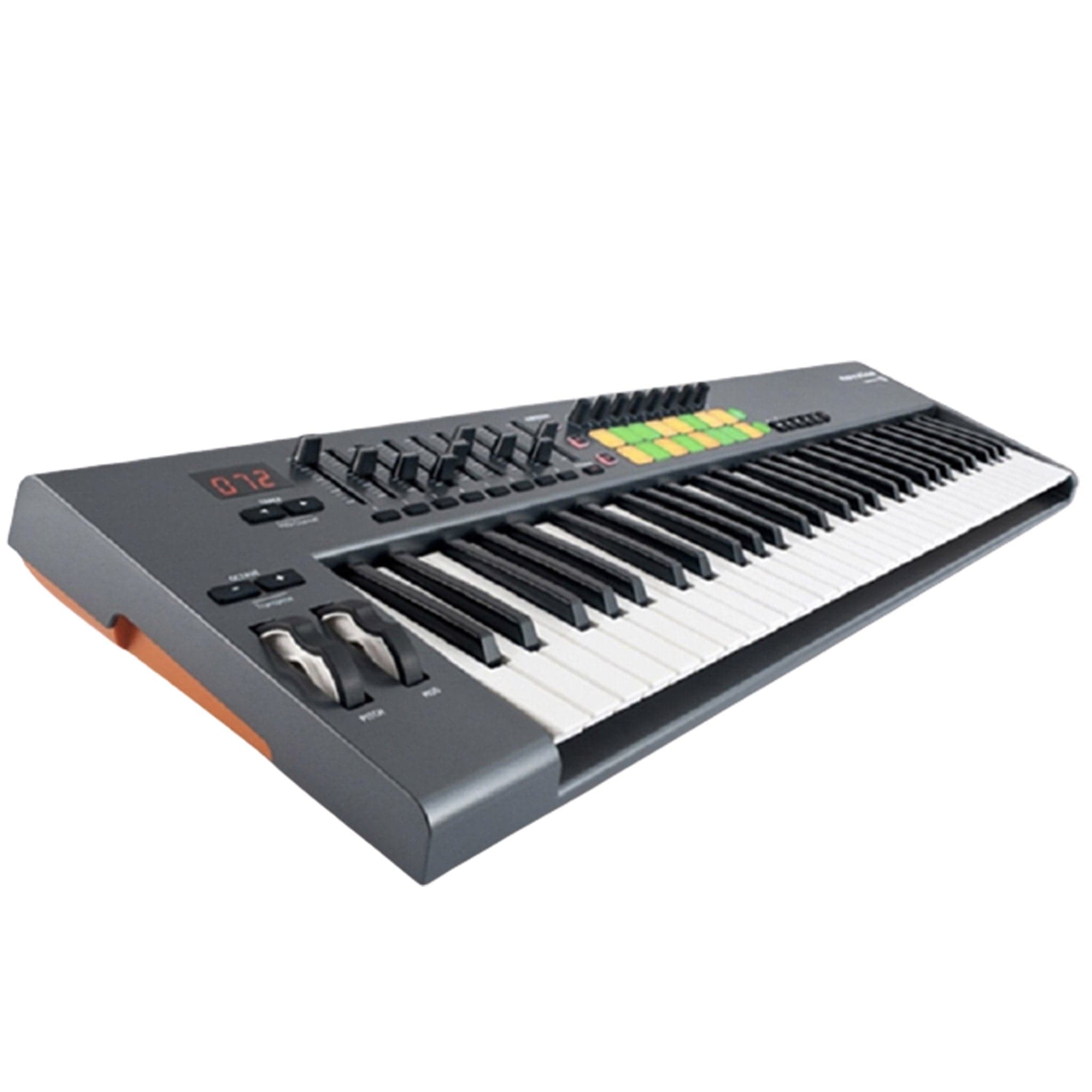 novation midi keyboards novation launchkey mkii 61 midi keyboard