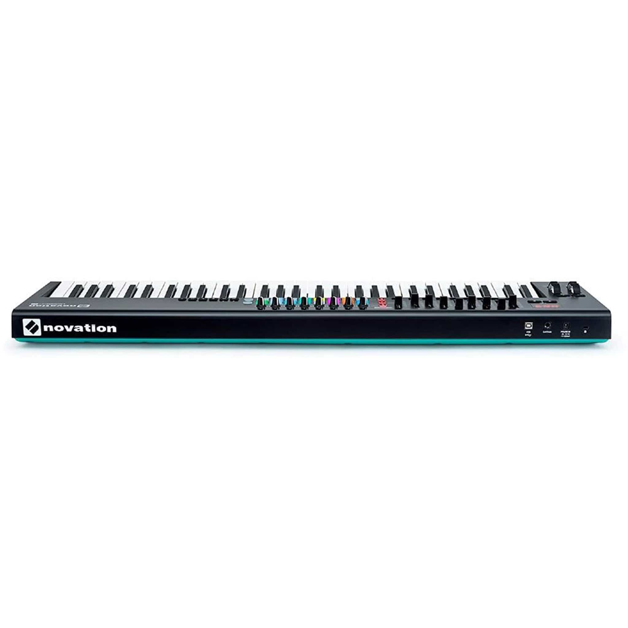 novation midi keyboards novation launchkey mkii 61 midi keyboard