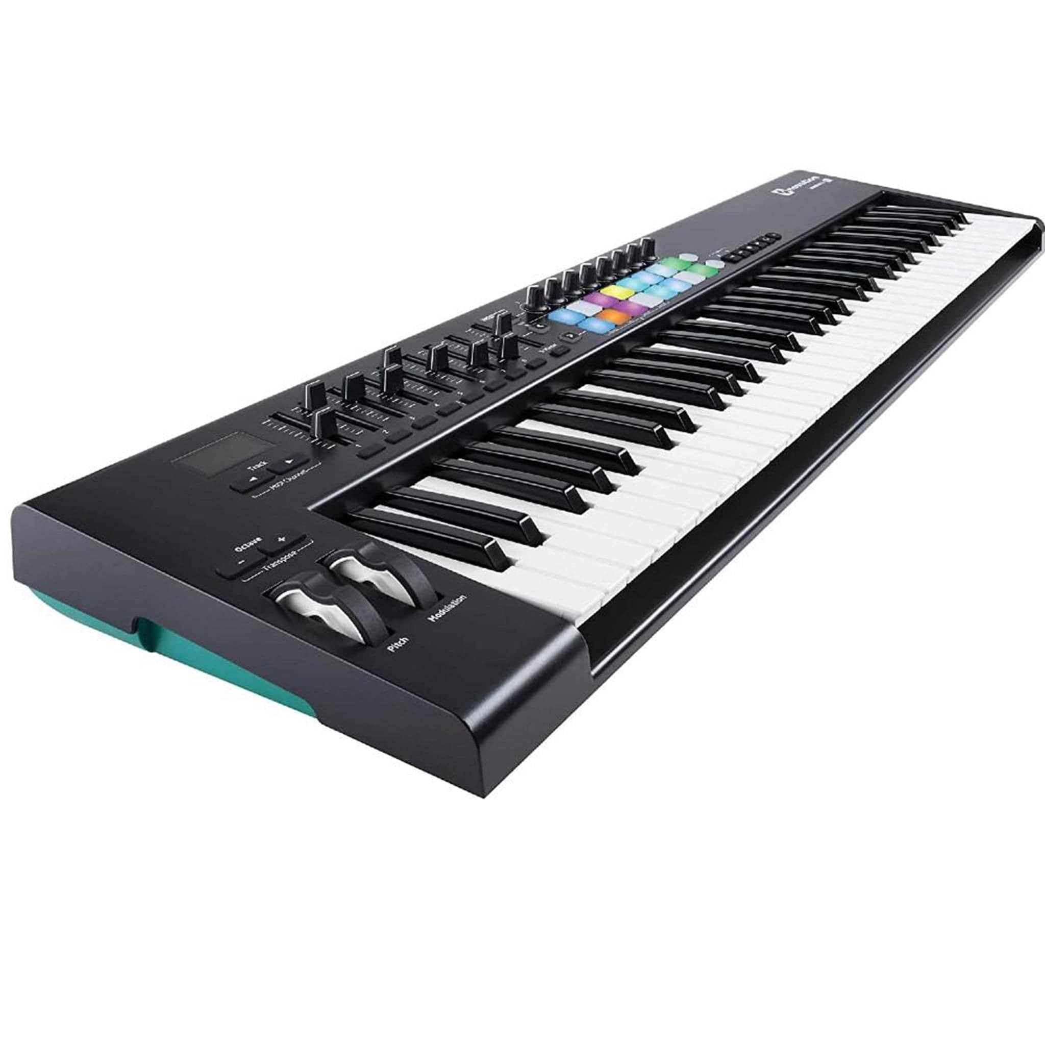 novation midi keyboards novation launchkey mkii 61 midi keyboard