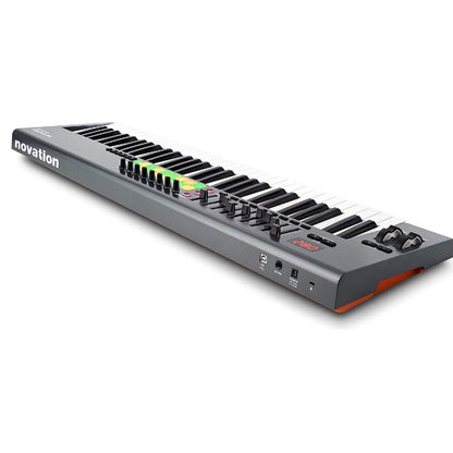 novation midi keyboards novation launchkey mkii 61 midi keyboard