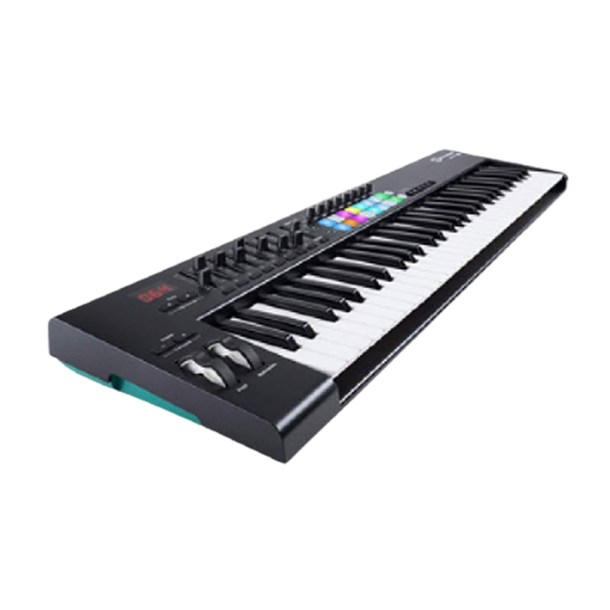 novation midi keyboards novation launchkey mkii 61 midi keyboard