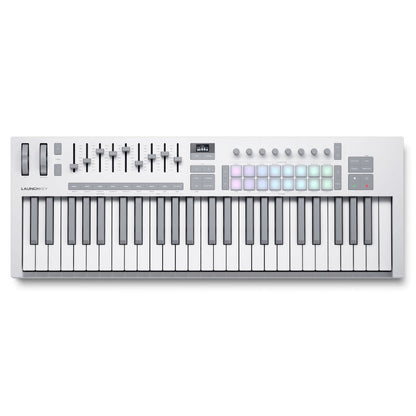 Novation Midi Keyboards White Novation Launchkey 49 MK4 Midi Keybord