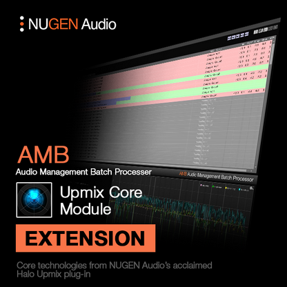NUGEN Audio Virtual Processors NUGEN AMB Upmix Module Upmixing Plugin