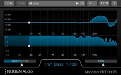 NUGEN Audio Virtual Processors NUGEN Focus Elements Loudness Meter