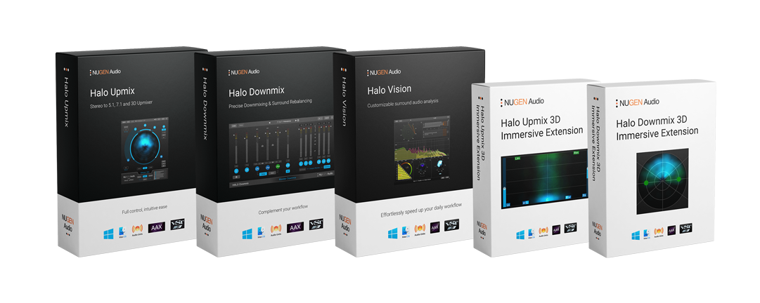 NUGEN Audio Virtual Processors NUGEN Halo Suite: Mastering Suite
